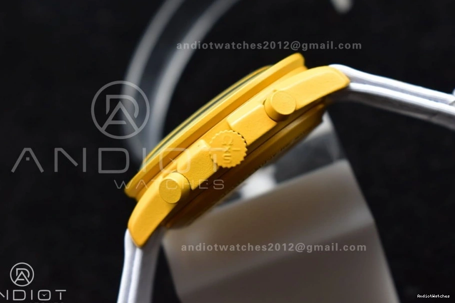 the Nylon on 1185 Quartz Omega Mission x to Swatch Bioceramic Moonwatch Attractive Sun Strap 0902
